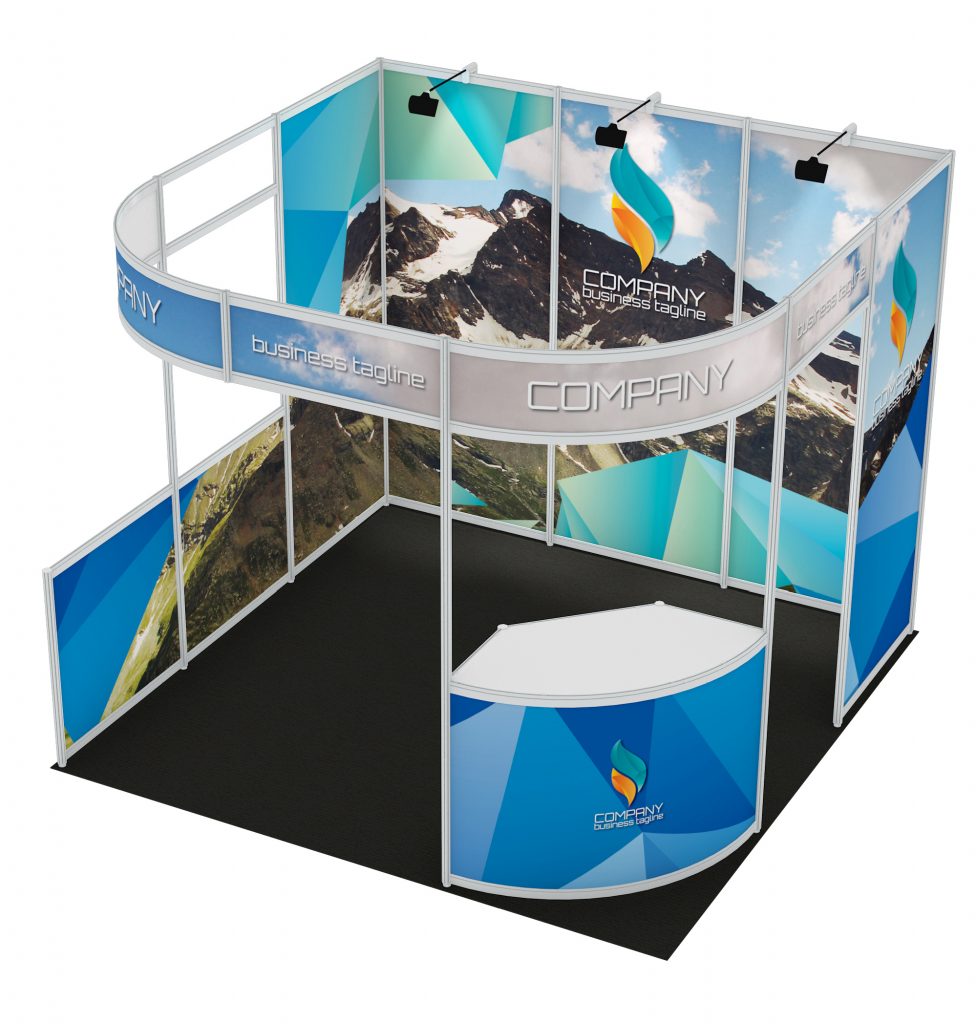 Custom Hardwall Design & Installation - Showtime Event & Display